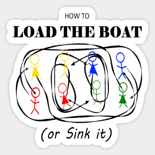 Load The Boat Sticker